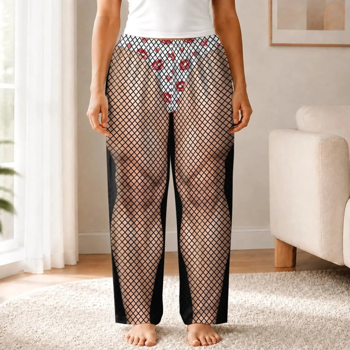 Custom Funny Men's Christmas Pajama Pants Duconspace