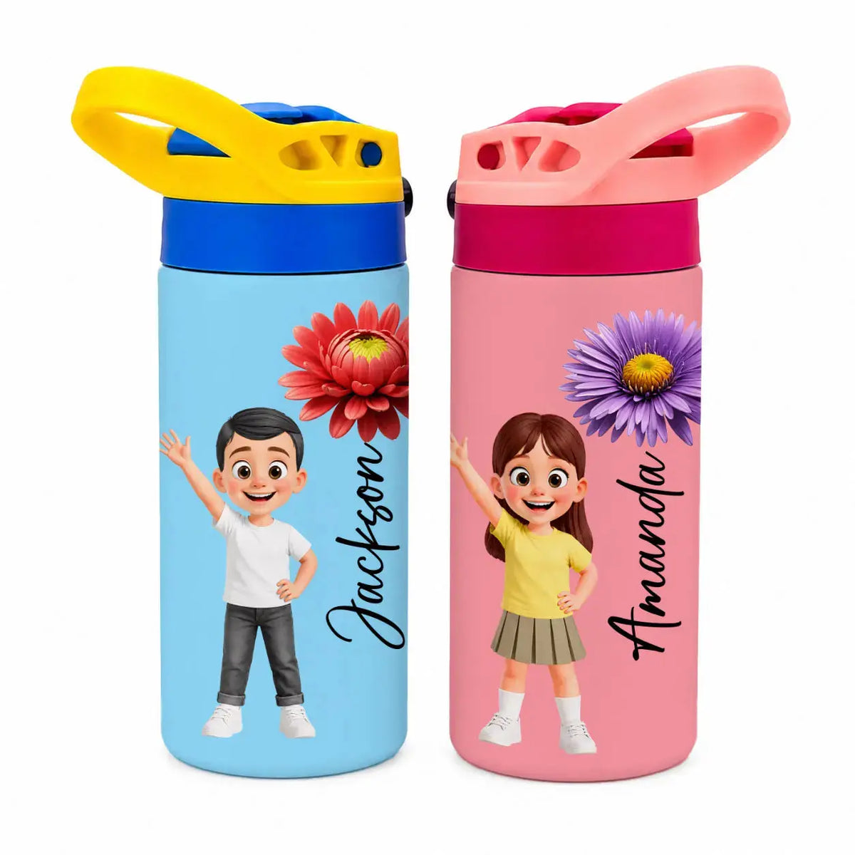 Custom Kids Insulated Water Bottle Duconspace