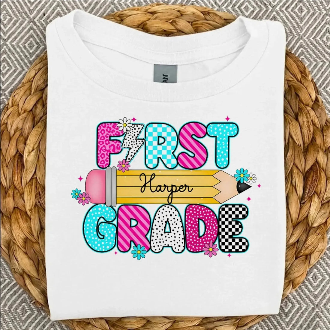 Custom Kids Name Back To School Shirt Toddler