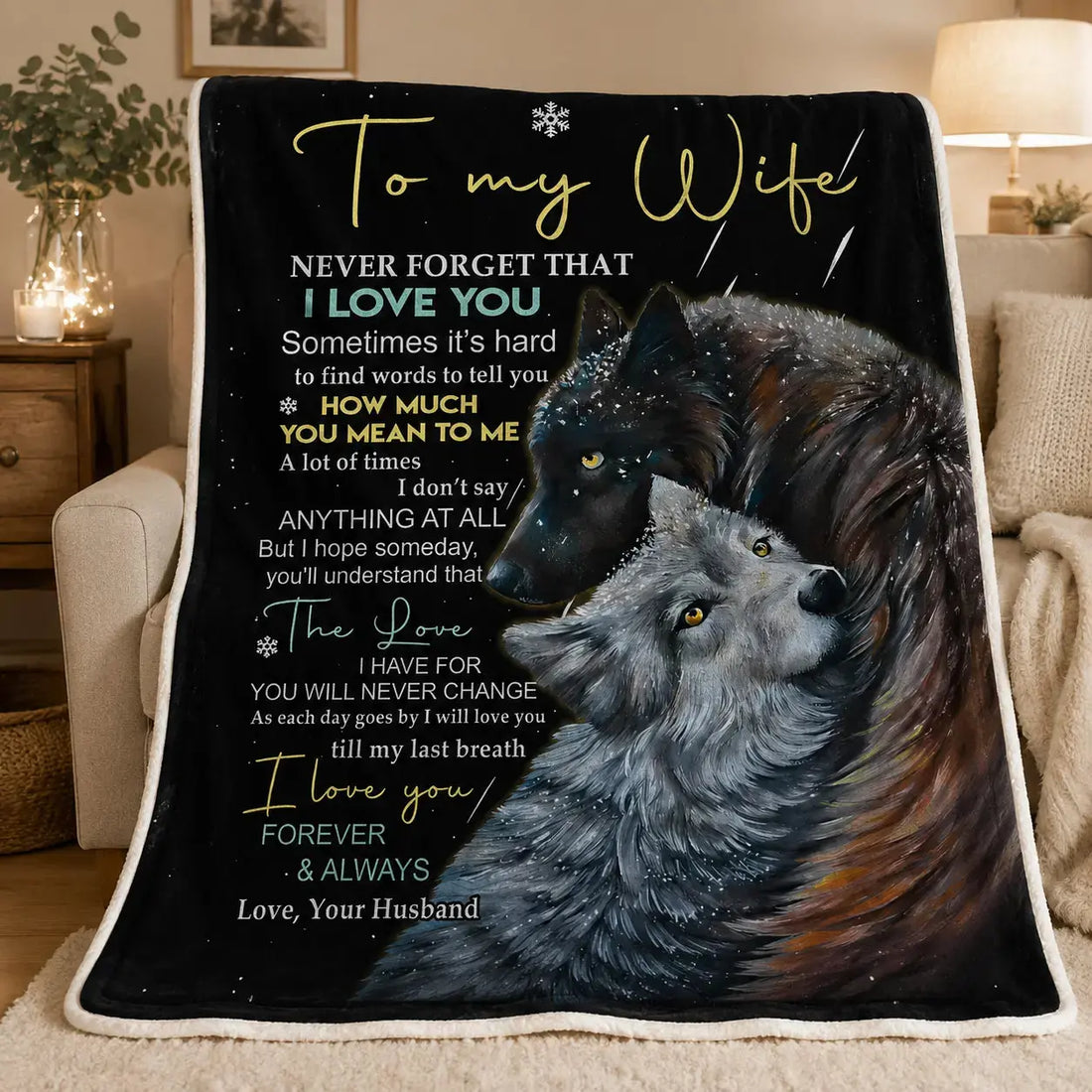 Custom Names & Photo Couple Velvet Blanket Duconspace