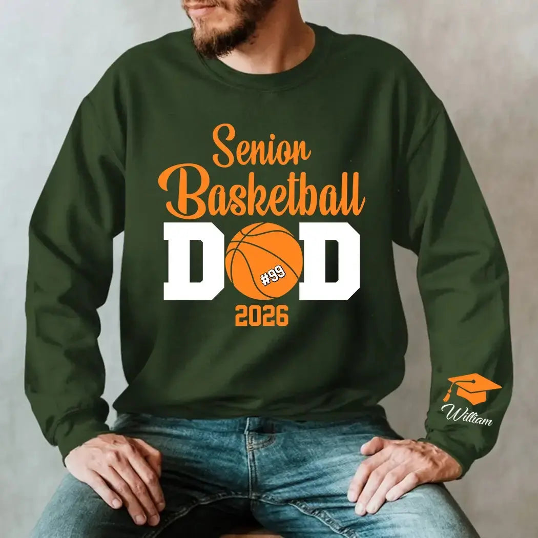 Custom Senior 2026 Shirt - Personalized Gift for Mom or Dad Duconspace