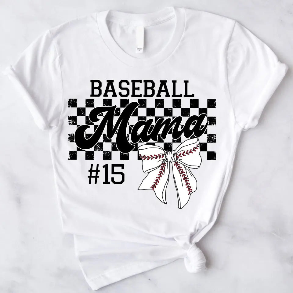Custom Sports Shirt with Kid’s Name, Personalized Mother’s Day Gift for Soccer, Football, Basketball, Volleyball, Softball, or Baseball Moms Dreamship