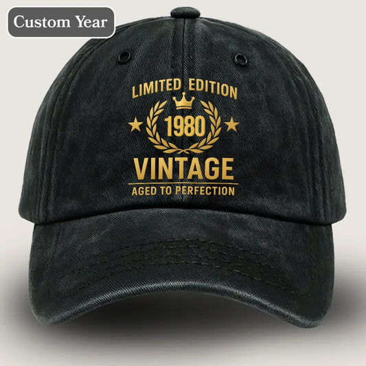 Custom 45th Birthday Gifts Denim Cap – Gifts for My Husband