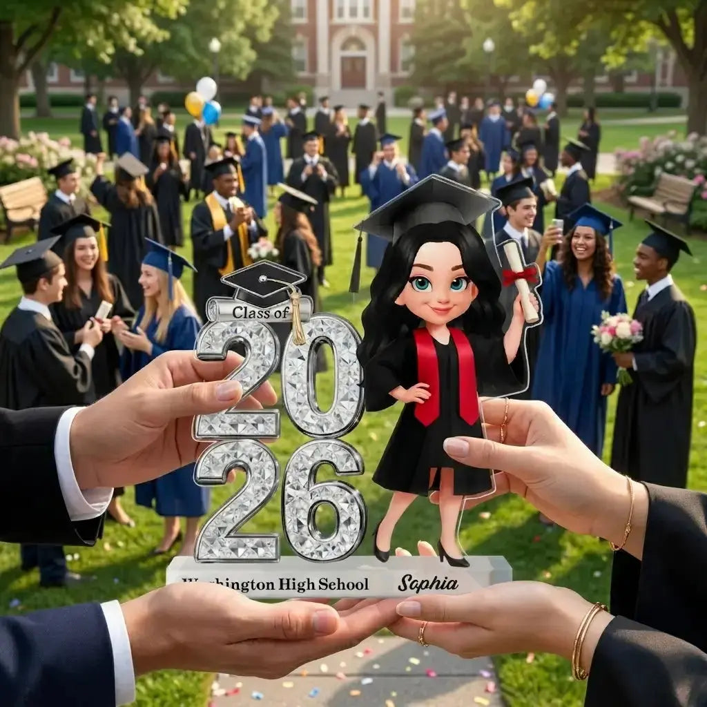 Custom Acrylic Plaque Class of 2026 - Personalized Gift for Graduation Duconspace
