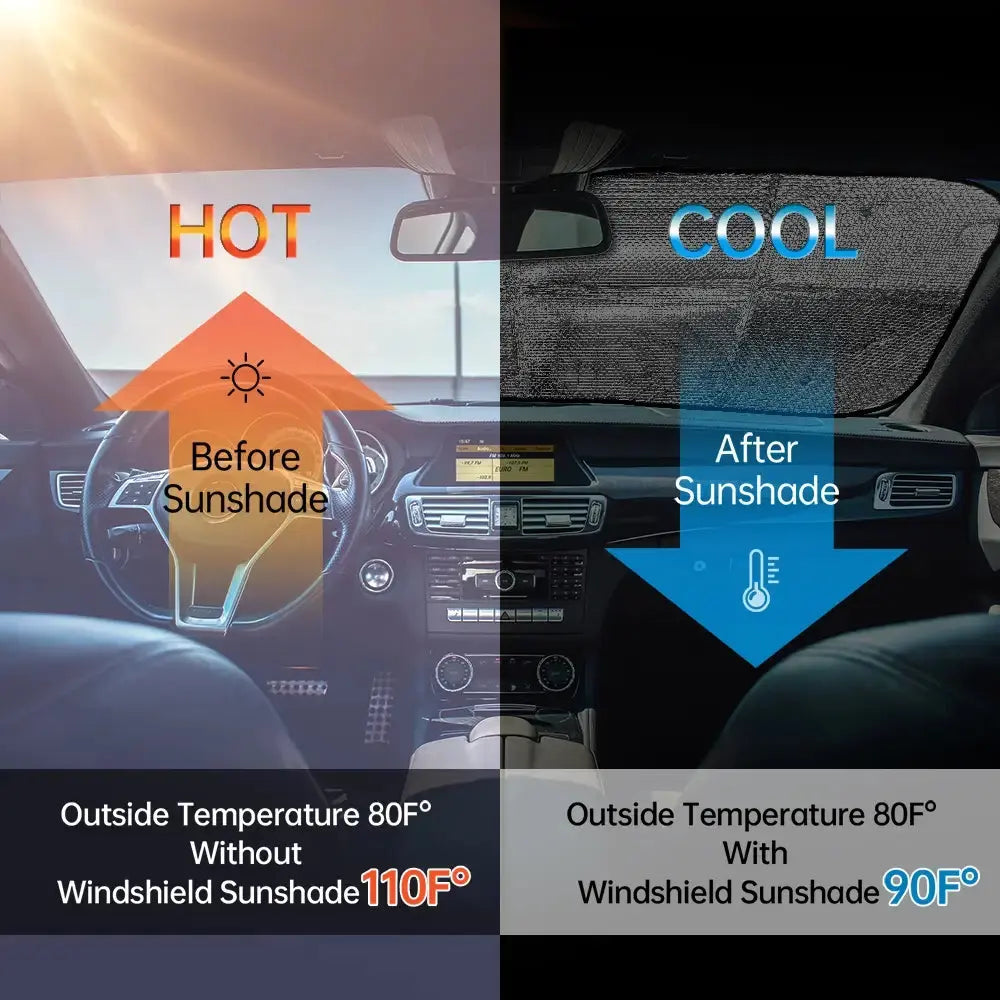 Custom Auto Sunshade - Personalized Gift for Pet Loves Duconspace