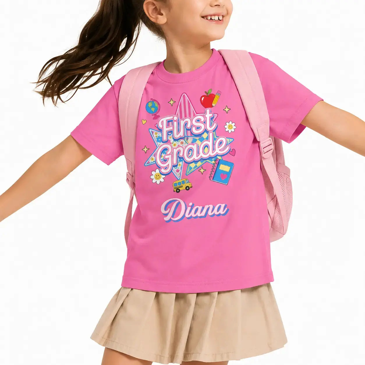Custom Back To School T-Shirt For Kid