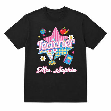 Custom Back To School T-Shirt For School Staff