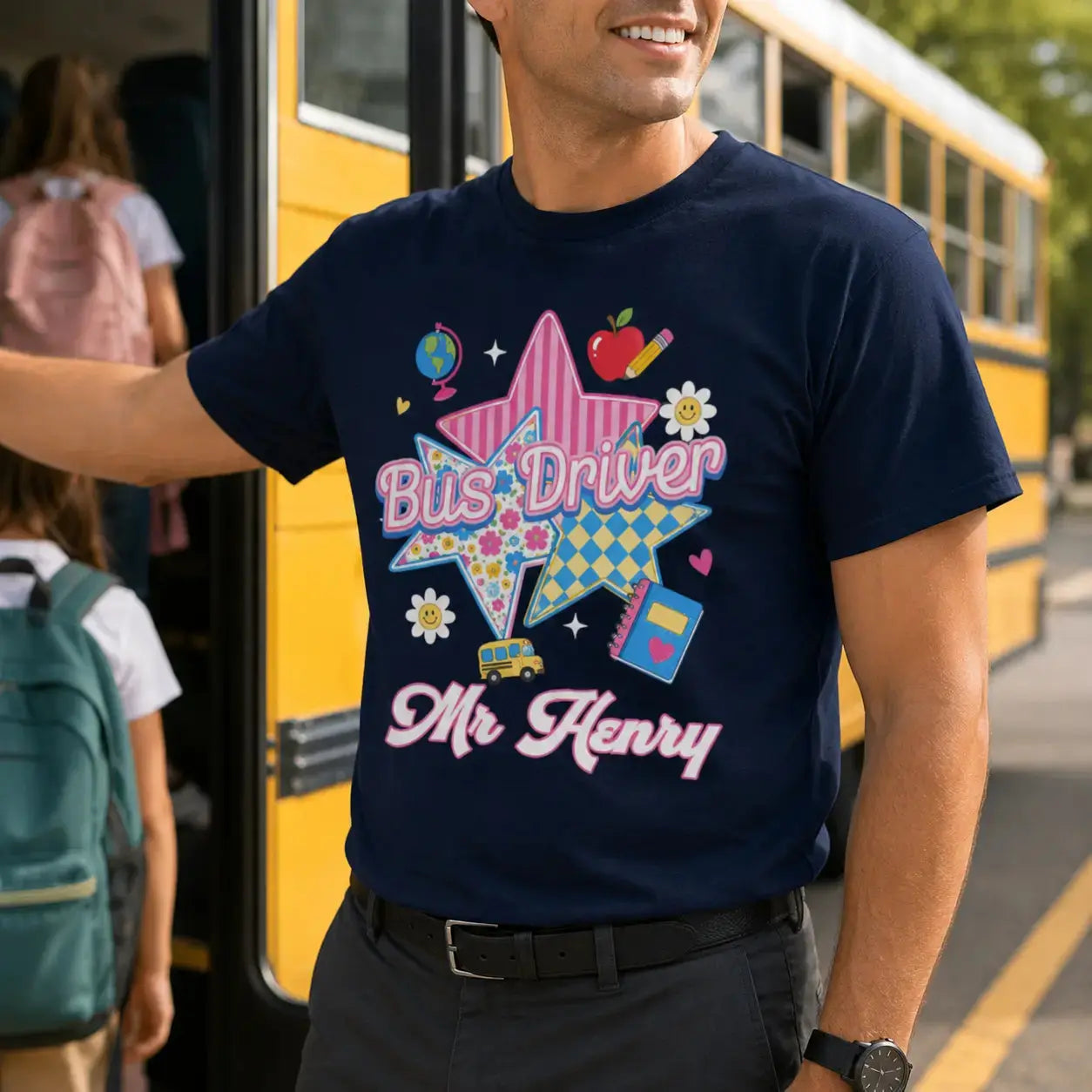 Custom Back To School T-Shirt For School Staff