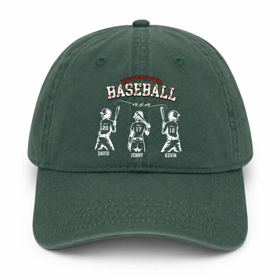 Custom Baseball Mom Cap - Personalized Gift for Mom Duconspace