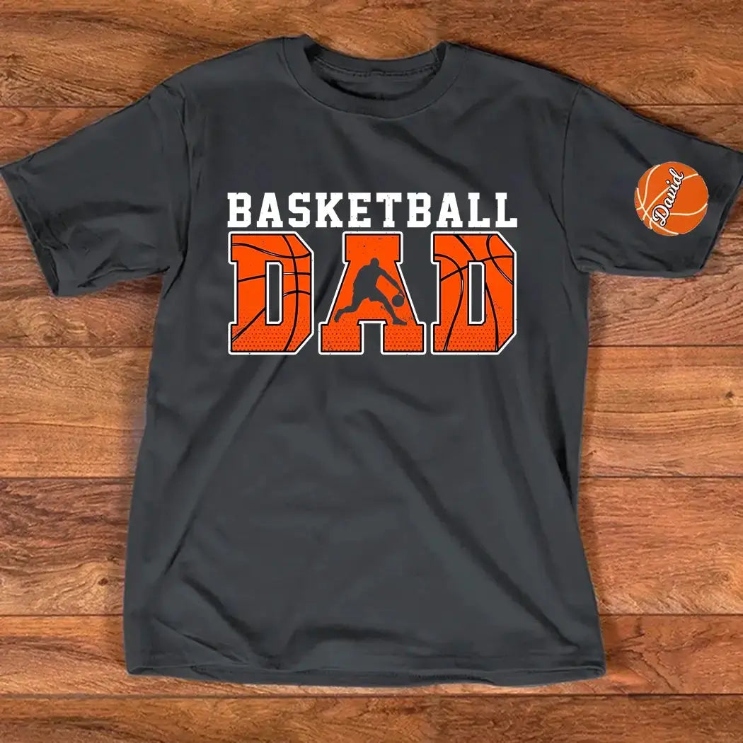 Custom Basketball Dad Shirt - Personalized Gift for Father Day Duconspace