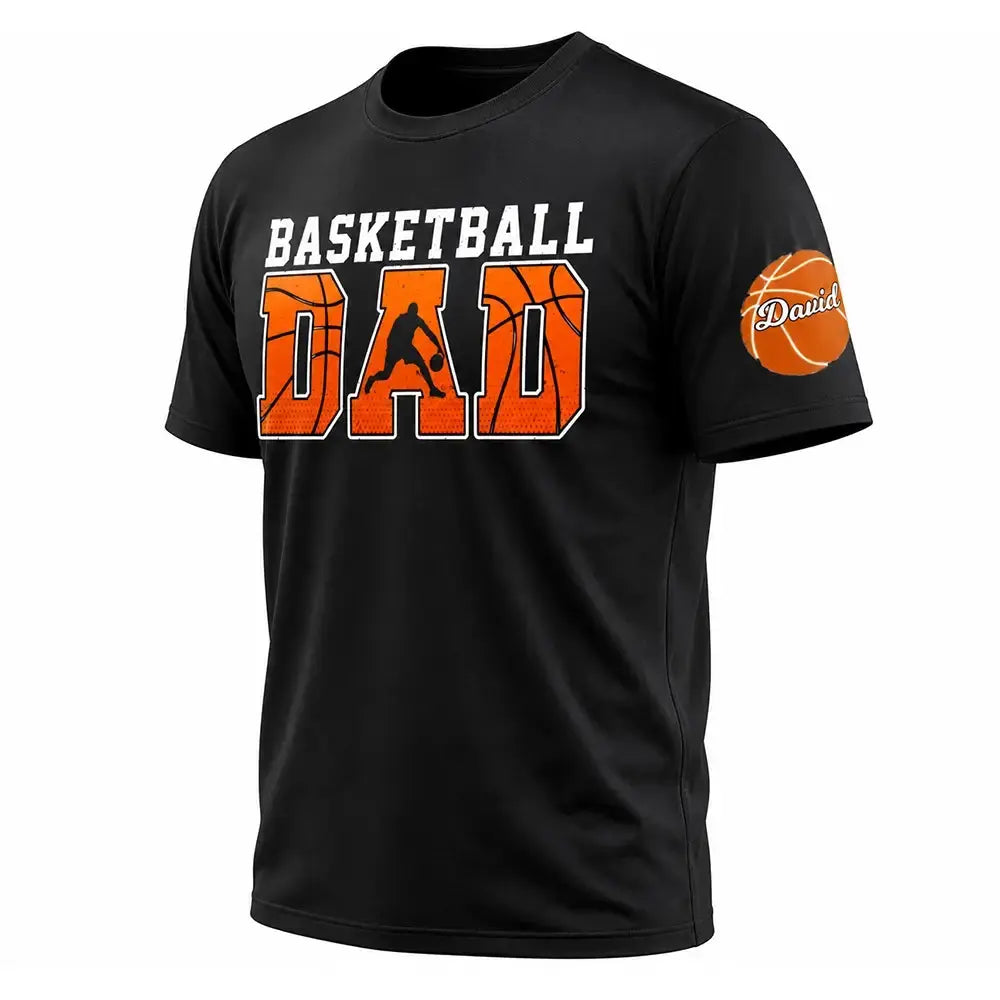 Custom Basketball Dad Shirt - Personalized Gift for Father Day Duconspace