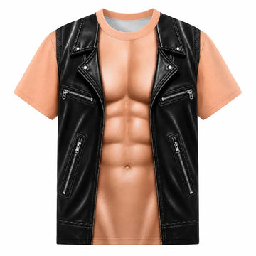 Custom Biker Costume T-Shirt for Men Duconspace