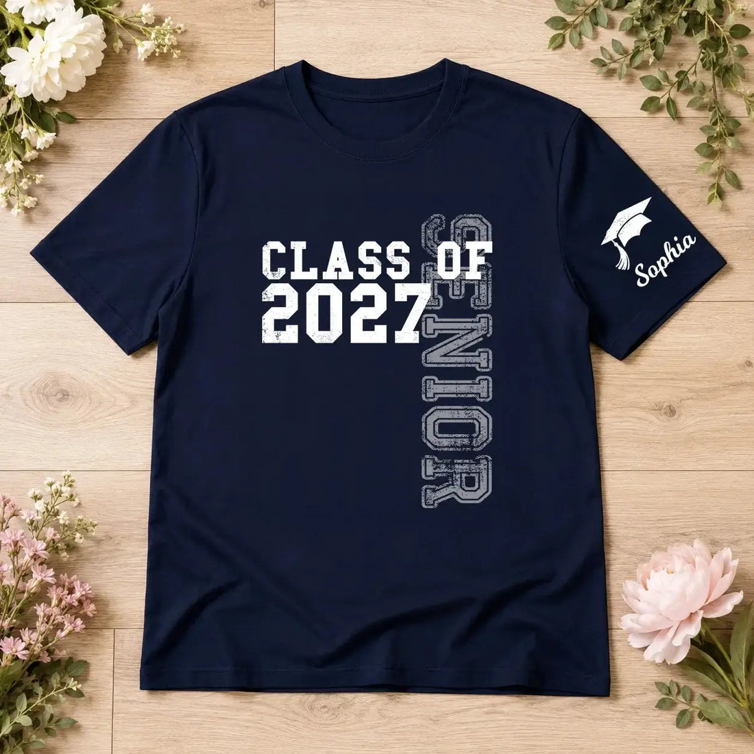 Custom Class of 2027 Shirt - Personalized Gift for Family Member Duconspace