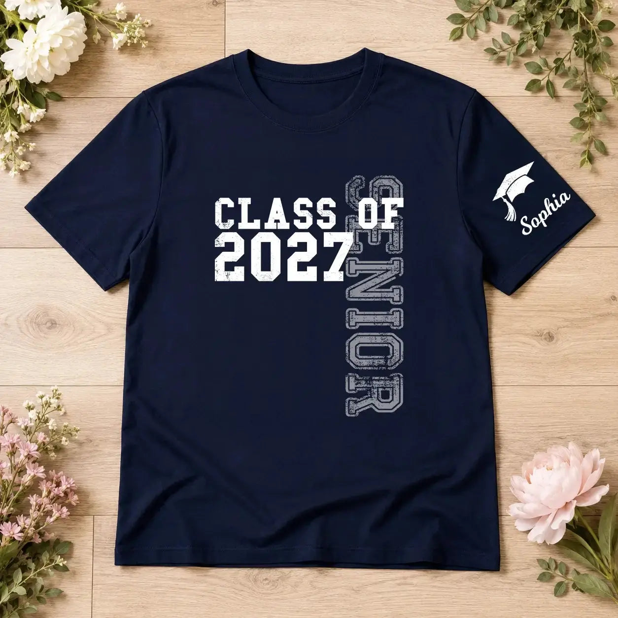 Custom Class of 2027 Shirt - Personalized Gift for Family Member Duconspace