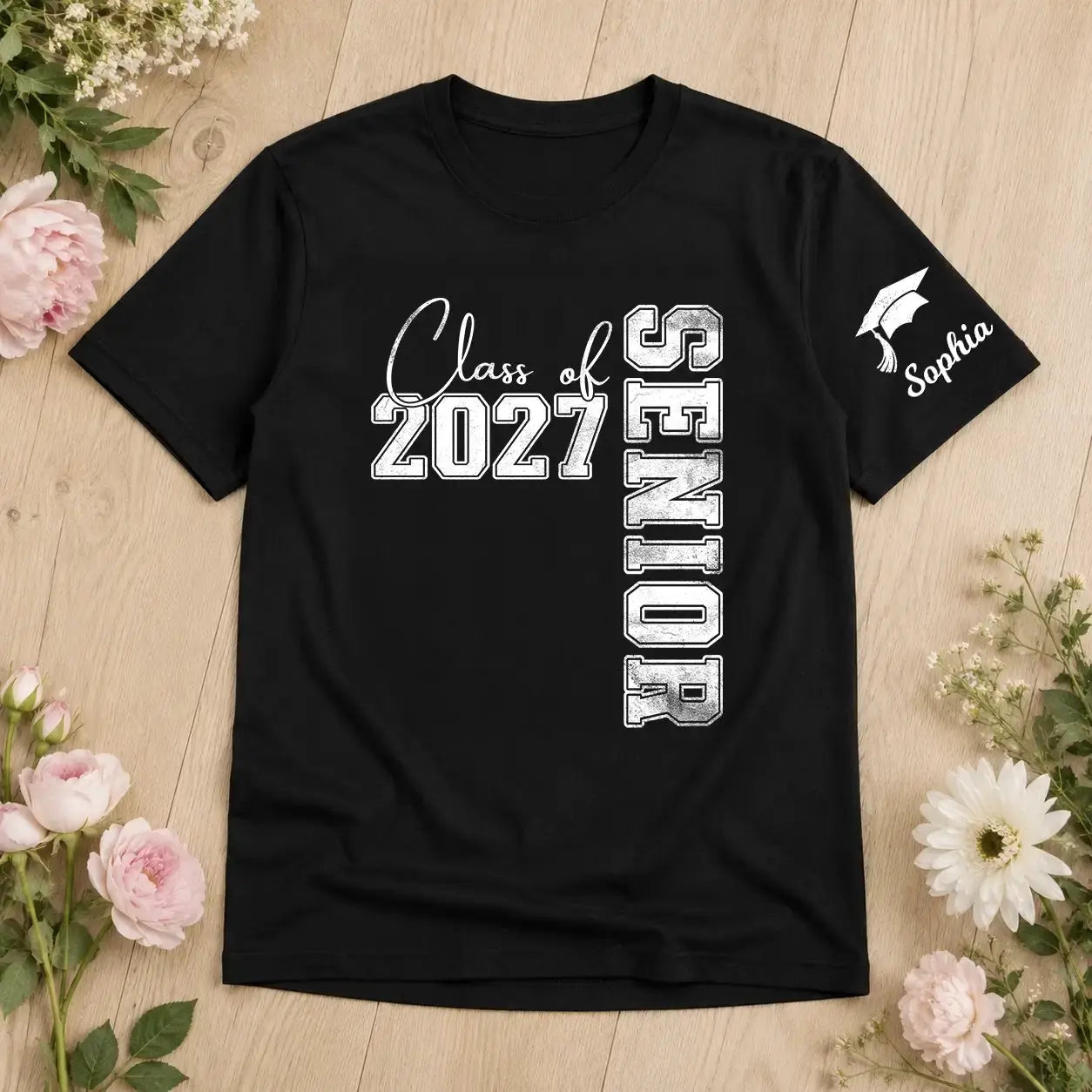 Custom Class of 2027 Shirt - Personalized Gift for Family Member Duconspace