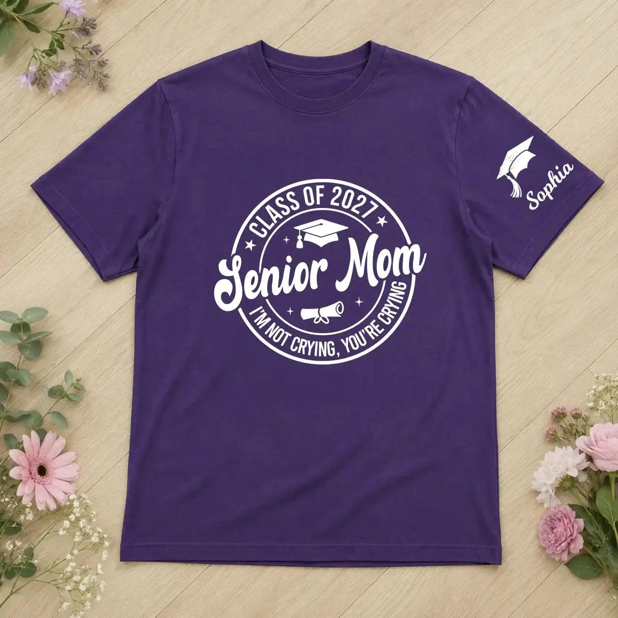 Custom Class of 2027 Shirt - Personalized Gift for Family Member Duconspace