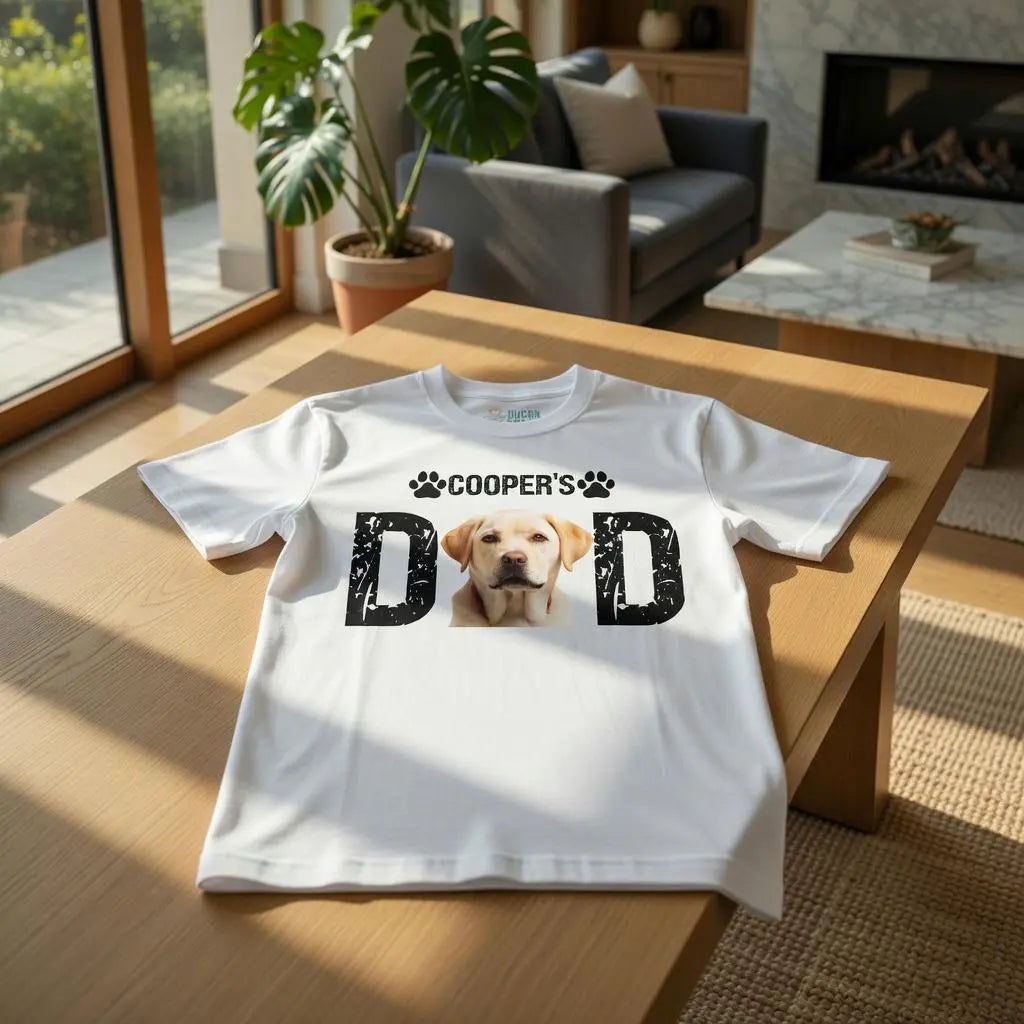 Custom Dog Photo Shirt - Personalized Dog Dad, Dog Mom Gift Duconspace