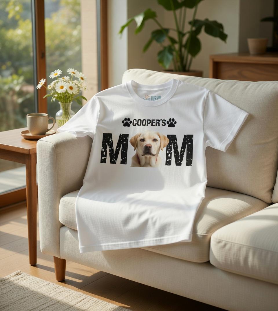 Custom Dog Photo Shirt - Personalized Dog Dad, Dog Mom Gift Duconspace