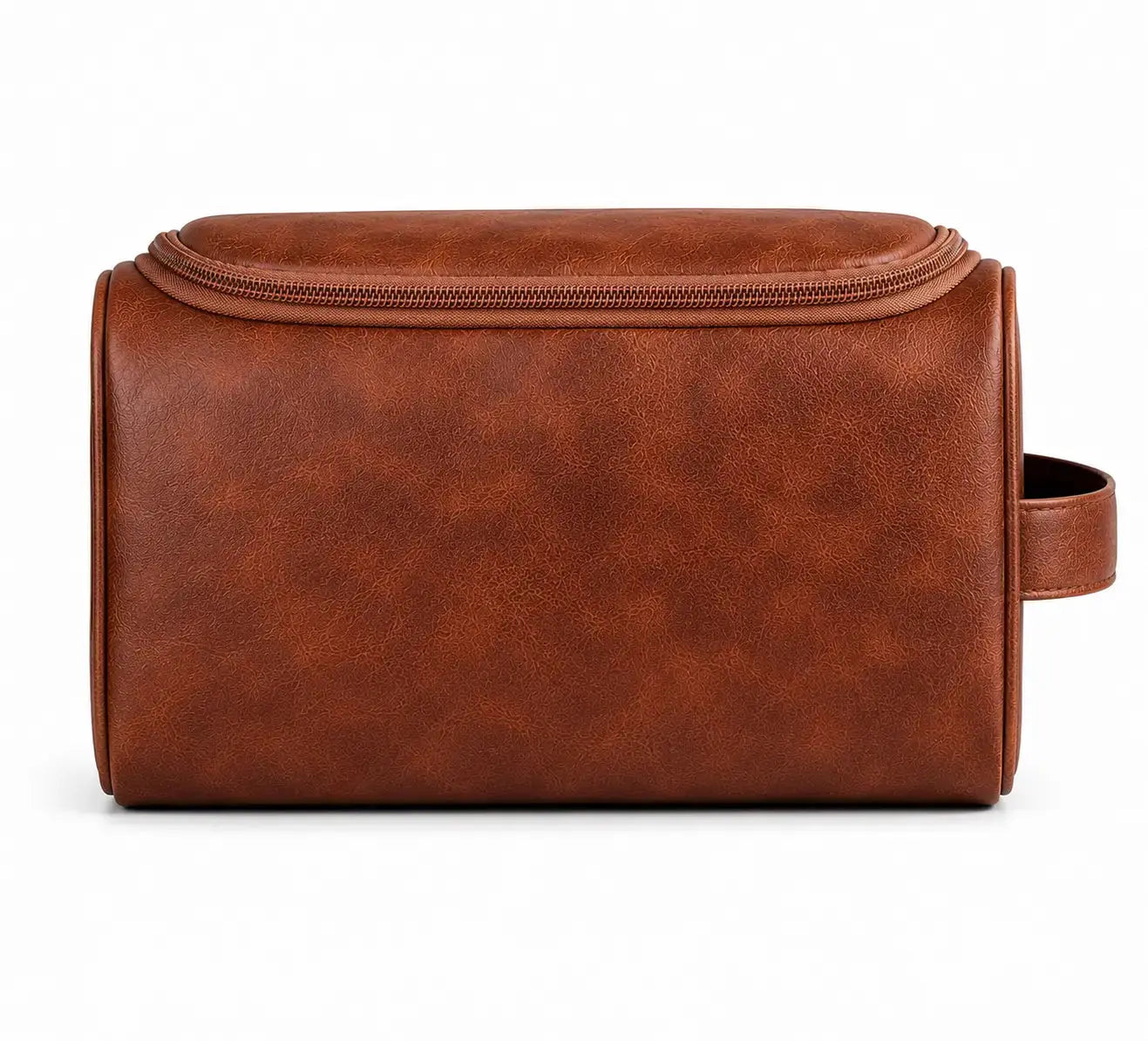 Custom Engraved Leather Toiletry Bag