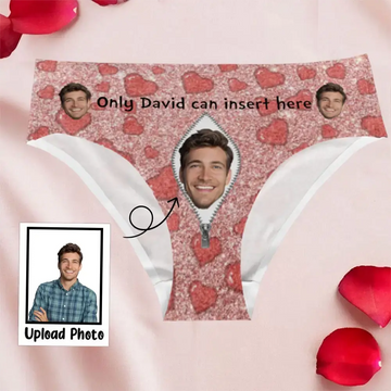 Custom Face Insert Here - Personalized Women Briefs Duconspace