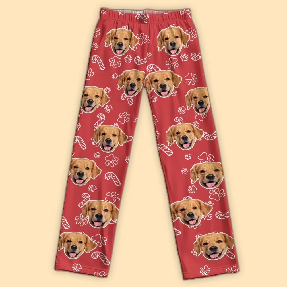 Custom Face Pants - Personalized Pet Photo Pajama Pants
