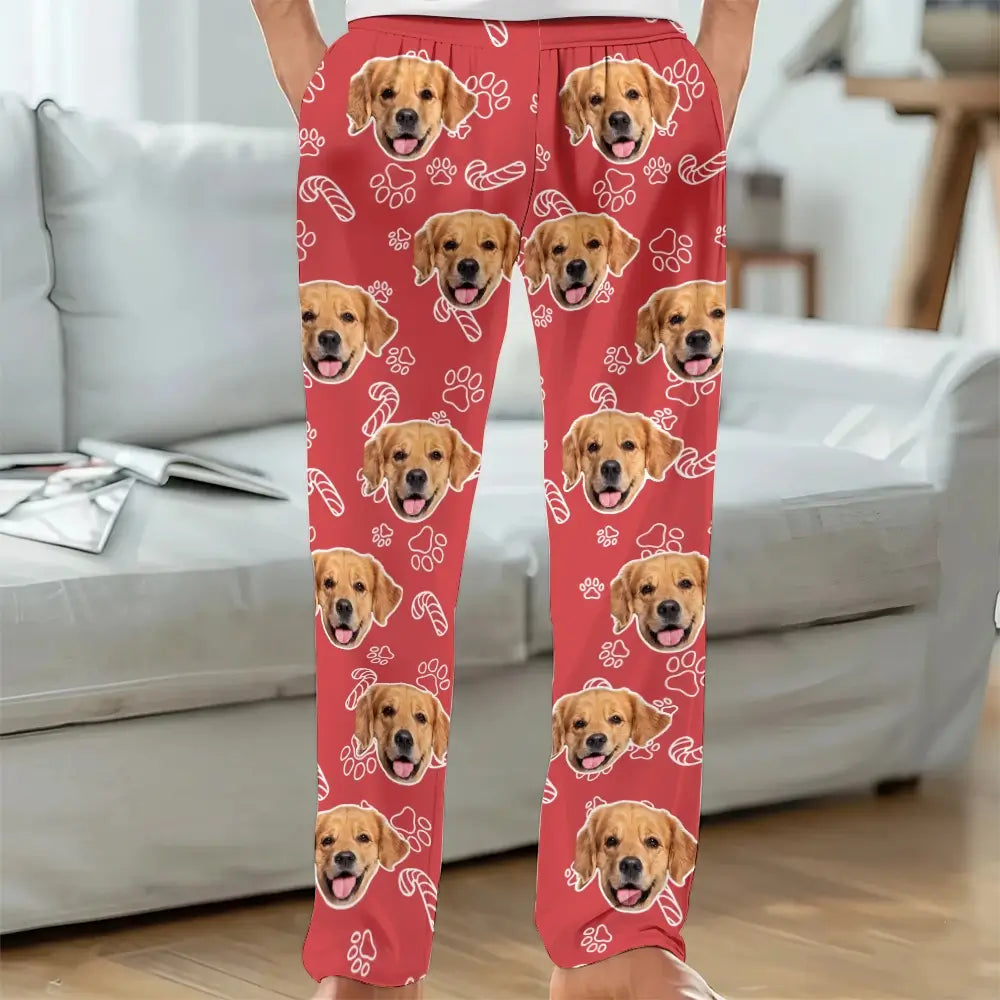 Custom Face Pants - Personalized Pet Photo Pajama Pants