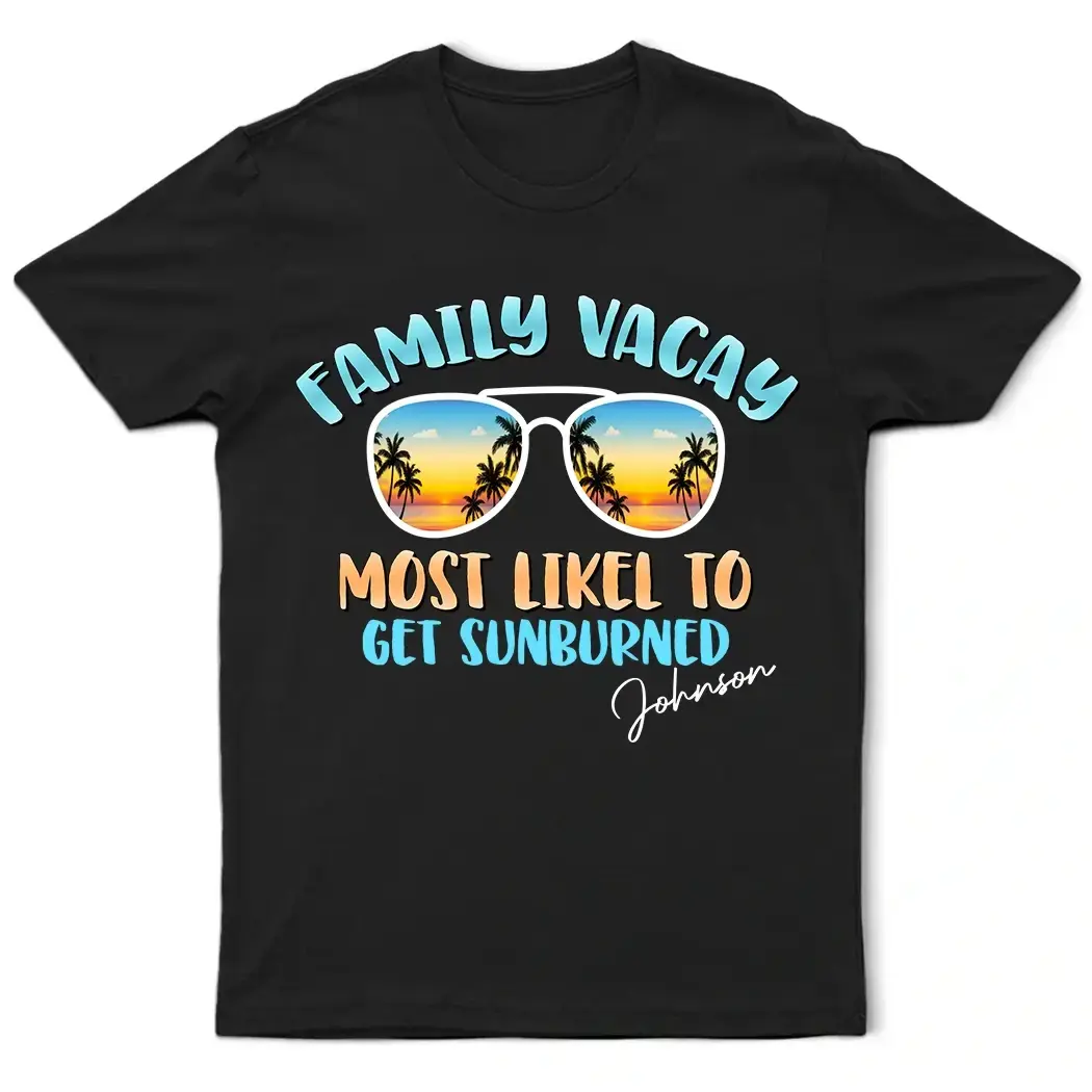 Custom Family Vacation Shirt - Personalized Gift for Family Member Duconspace