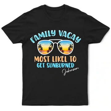 Custom Family Vacation Shirt - Personalized Gift for Family Member Duconspace