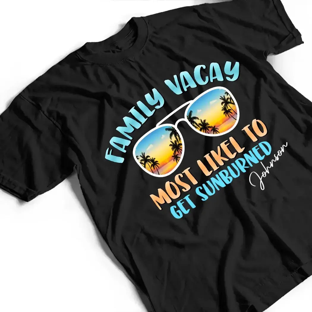 Custom Family Vacation Shirt - Personalized Gift for Family Member Duconspace