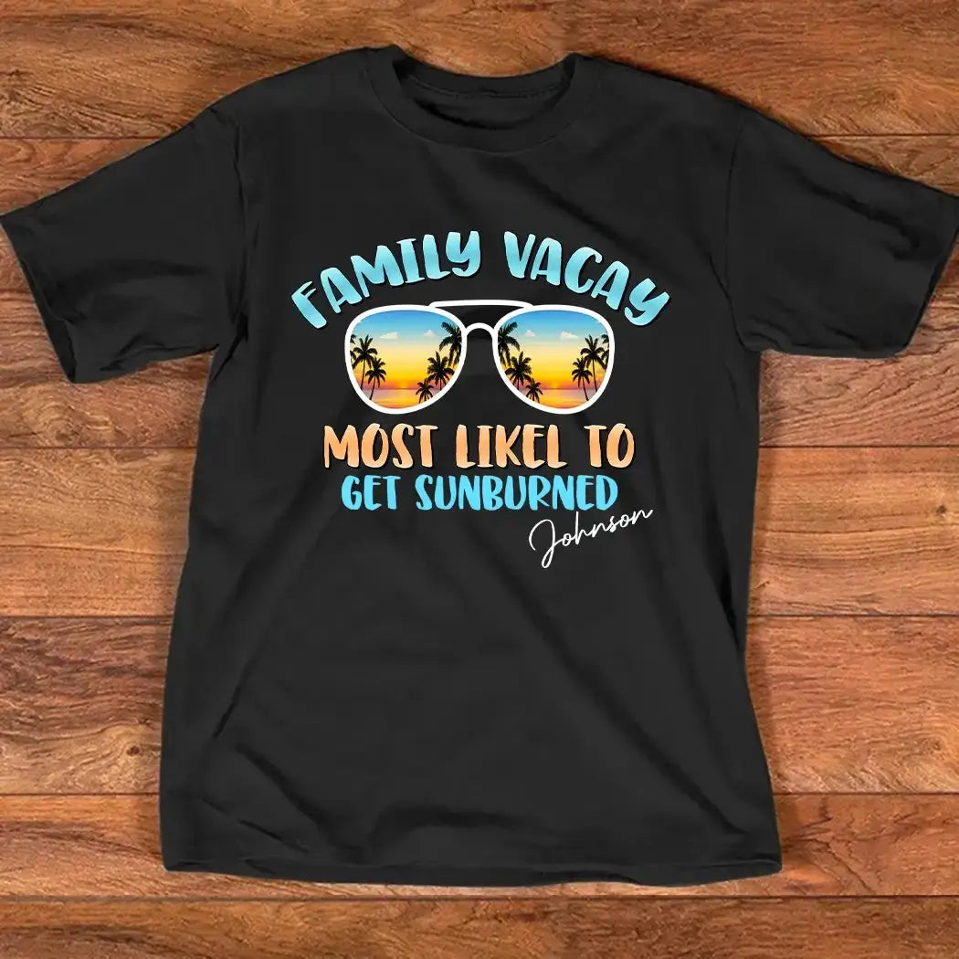 Custom Family Vacation Shirt - Personalized Gift for Family Member Duconspace