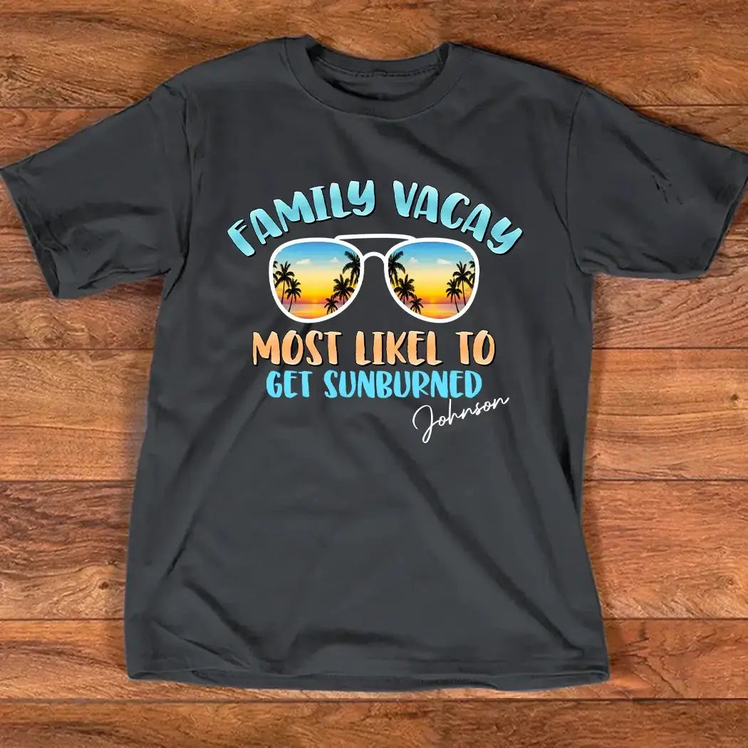 Custom Family Vacation Shirt - Personalized Gift for Family Member Duconspace