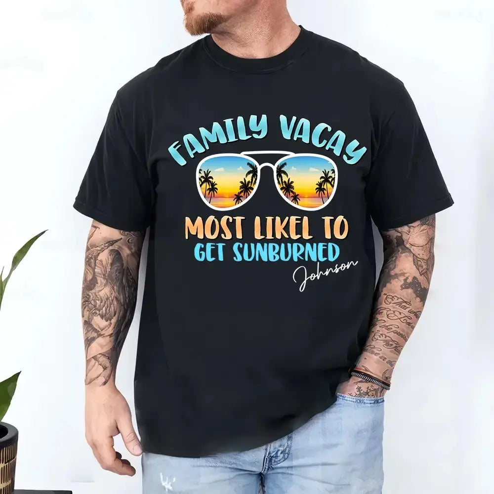 Custom Family Vacation Shirt - Personalized Gift for Family Member Duconspace