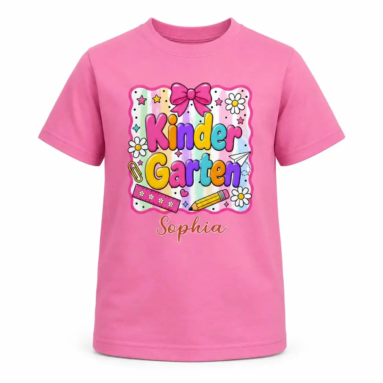 Custom First Grade Back to School Coquette Shirt