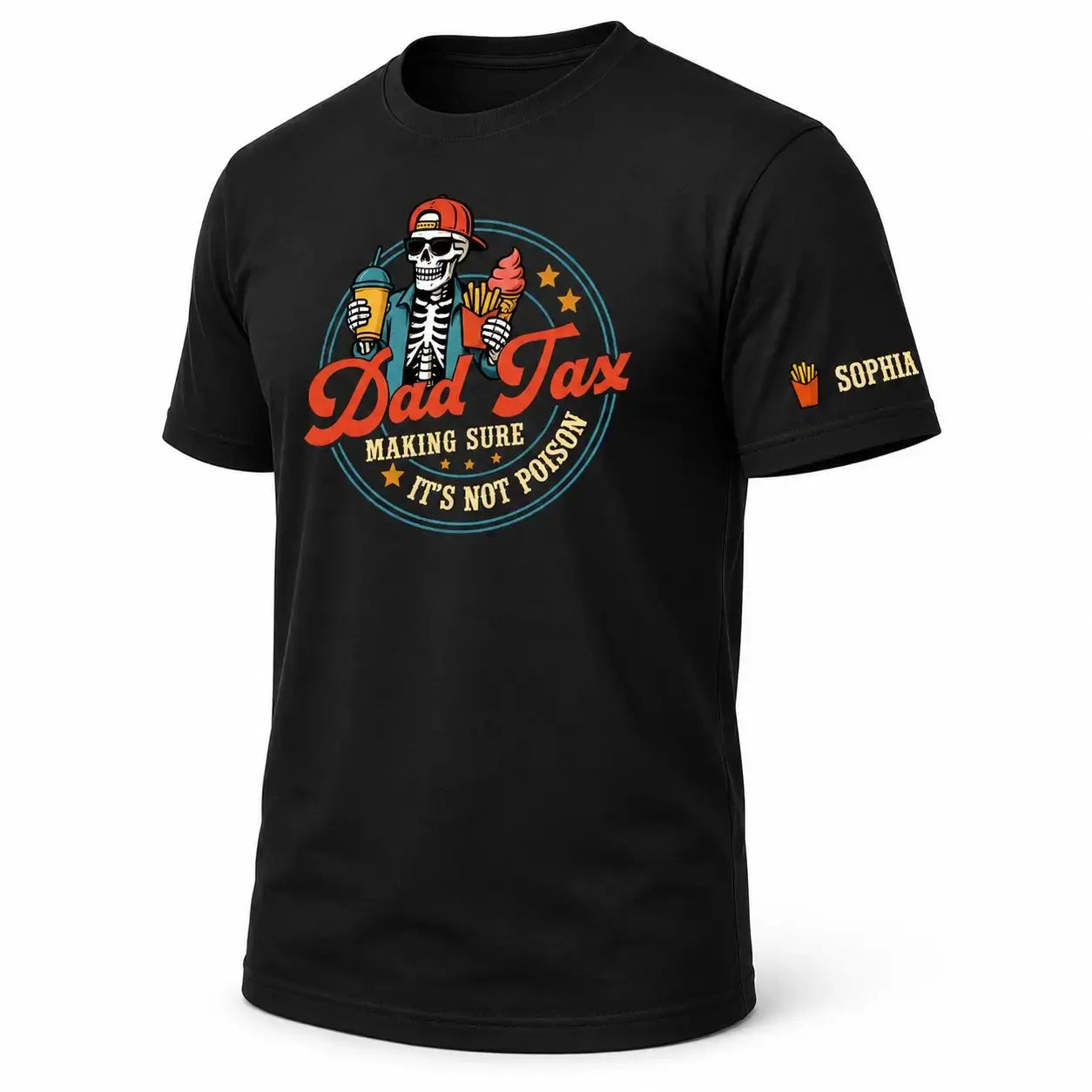 Custom Funny Dad Tax Shirt - Personalized Gift for Dad, Grandpa Duconspace