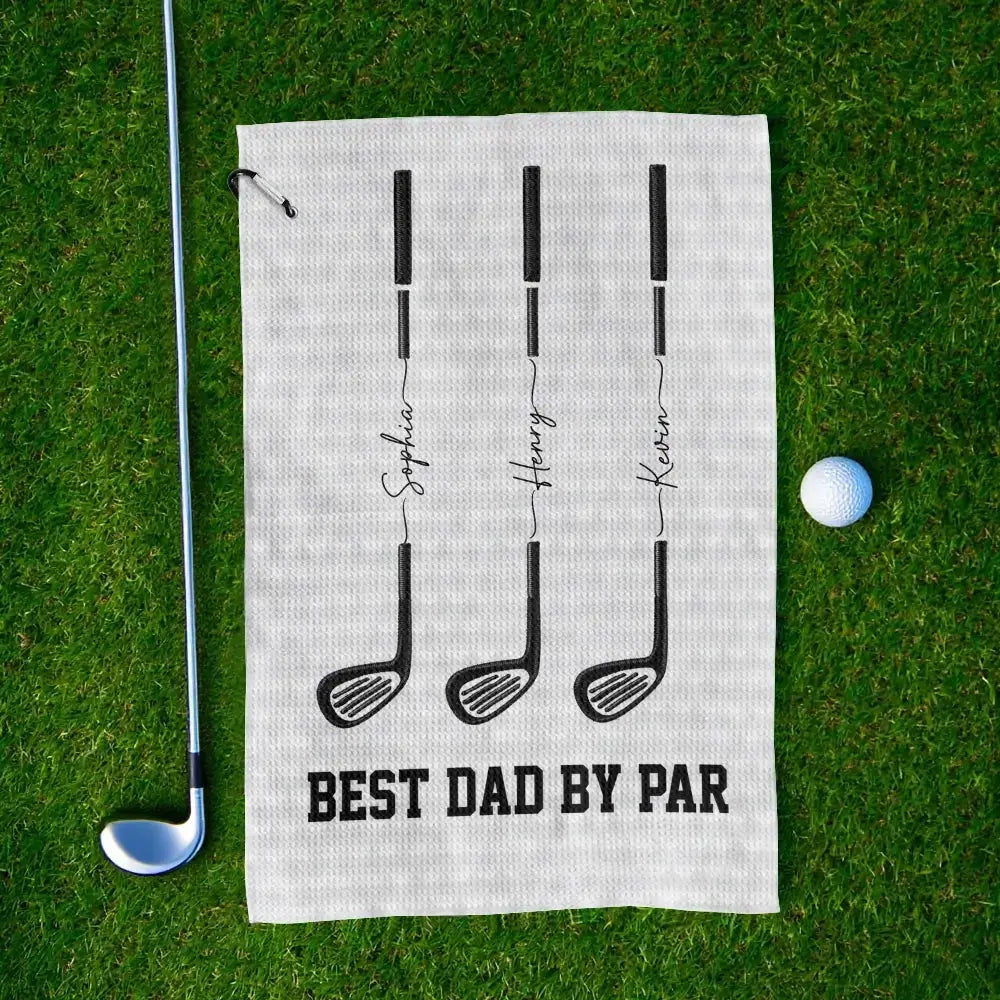 Custom Golf Towel - Personalized Father's Day Gift Duconspace