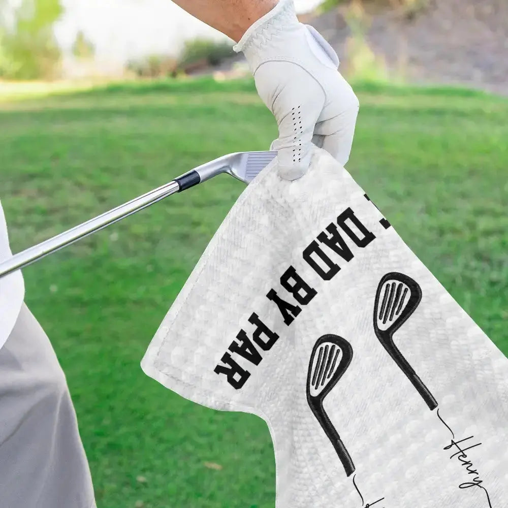 Custom Golf Towel - Personalized Father's Day Gift Duconspace