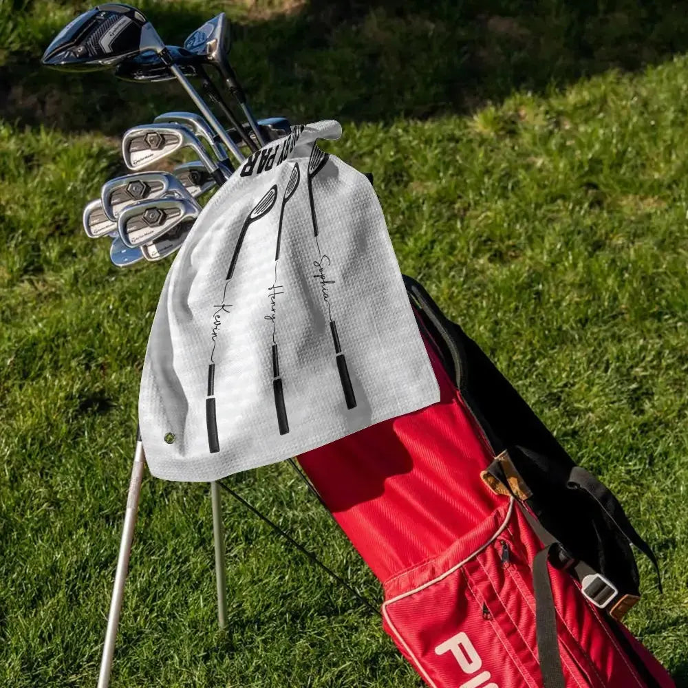 Custom Golf Towel - Personalized Father's Day Gift Duconspace