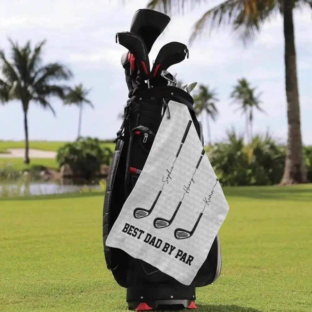 Custom Golf Towel - Personalized Father's Day Gift Duconspace