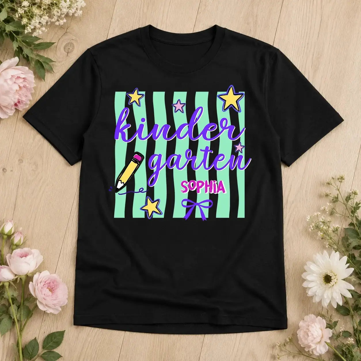 Custom Grade Level Kids - Personalized Back to School Shirt