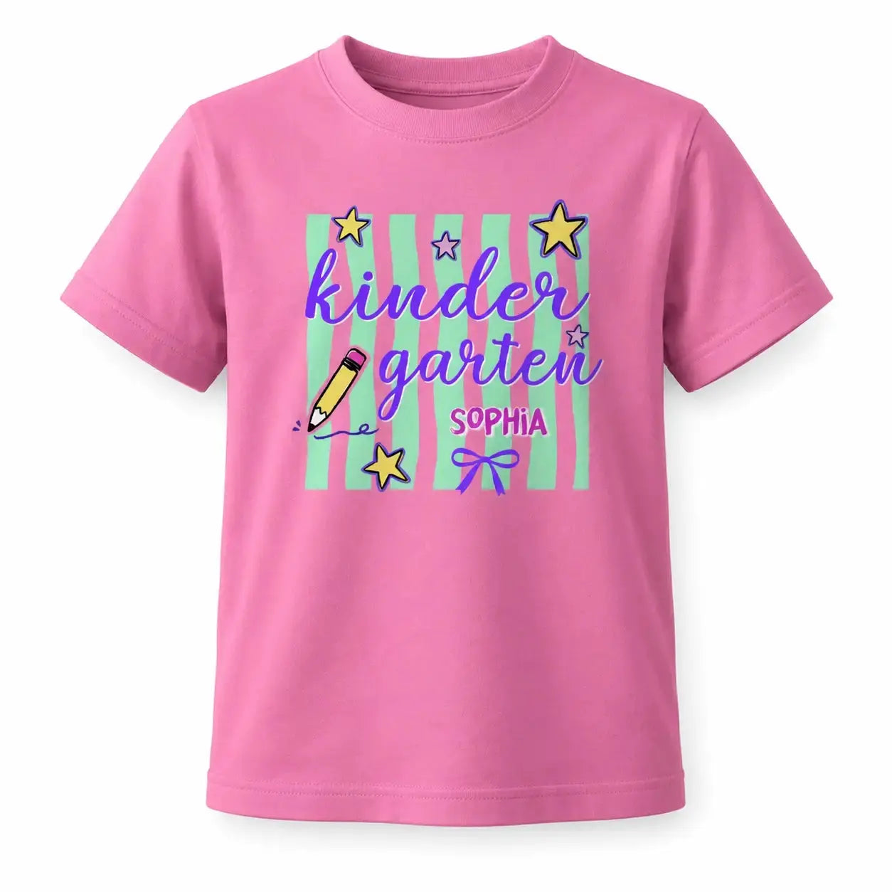 Custom Grade Level Kids - Personalized Back to School Shirt