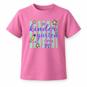 Custom Grade Level Kids - Personalized Back to School Shirt