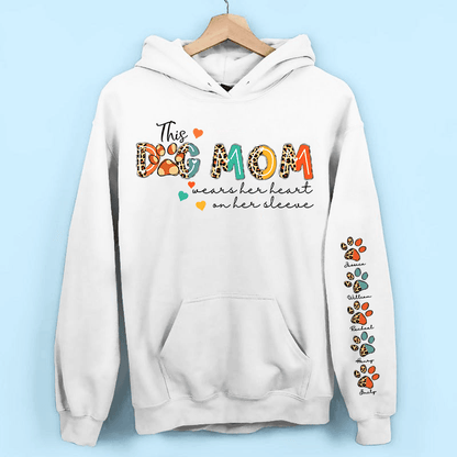 Custom Dog Names Sweatshirt & Hoodie - Perfect Gift for Dog Moms