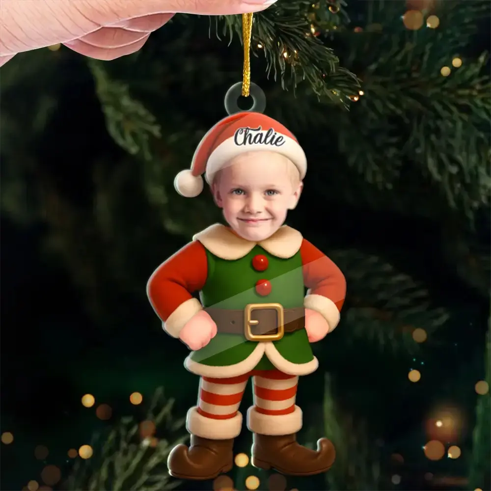 Custom Kid Face - Personalized Oranment, Gifr for Family Duconspace