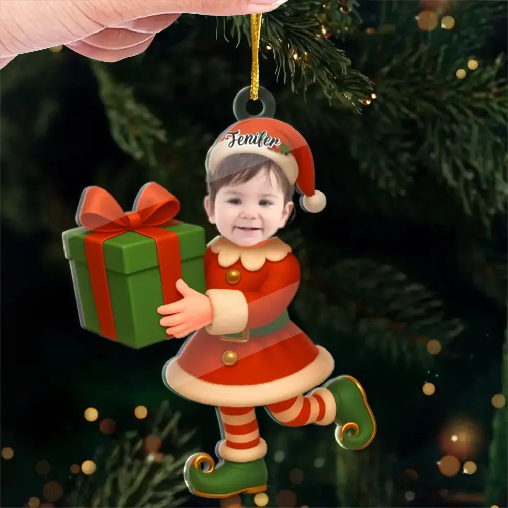 Custom Kid Face - Personalized Oranment, Gifr for Family Duconspace