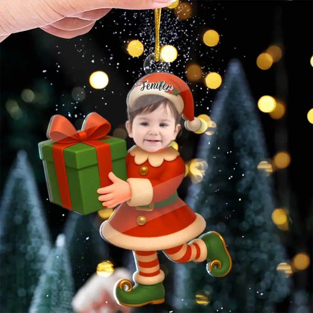 Custom Kid Face - Personalized Oranment, Gifr for Family Duconspace