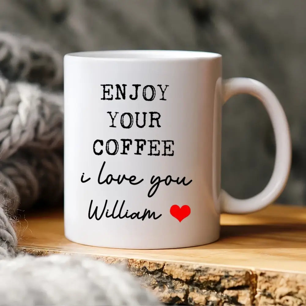 Custom Meaningful Mug - Personalized  Gift for Couple, Family Member