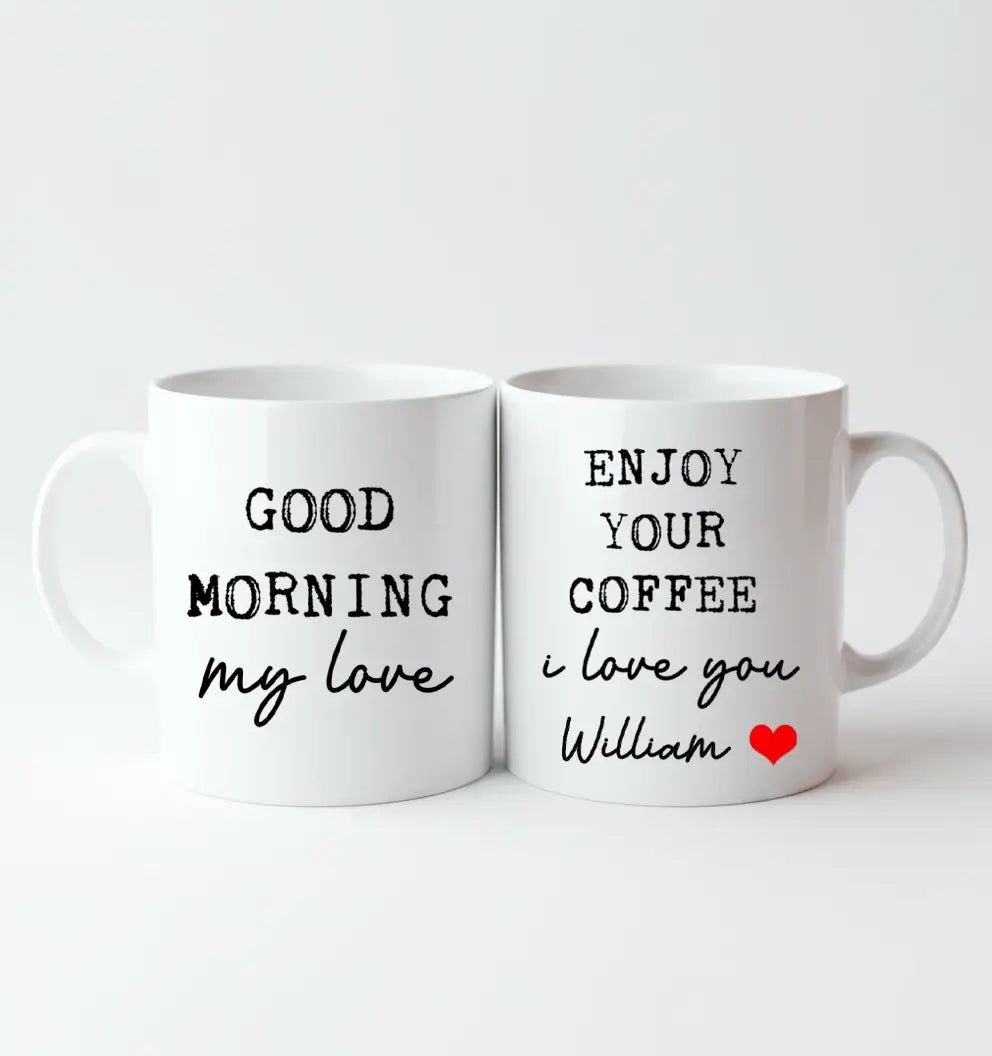 Custom Meaningful Mug - Personalized  Gift for Couple, Family Member