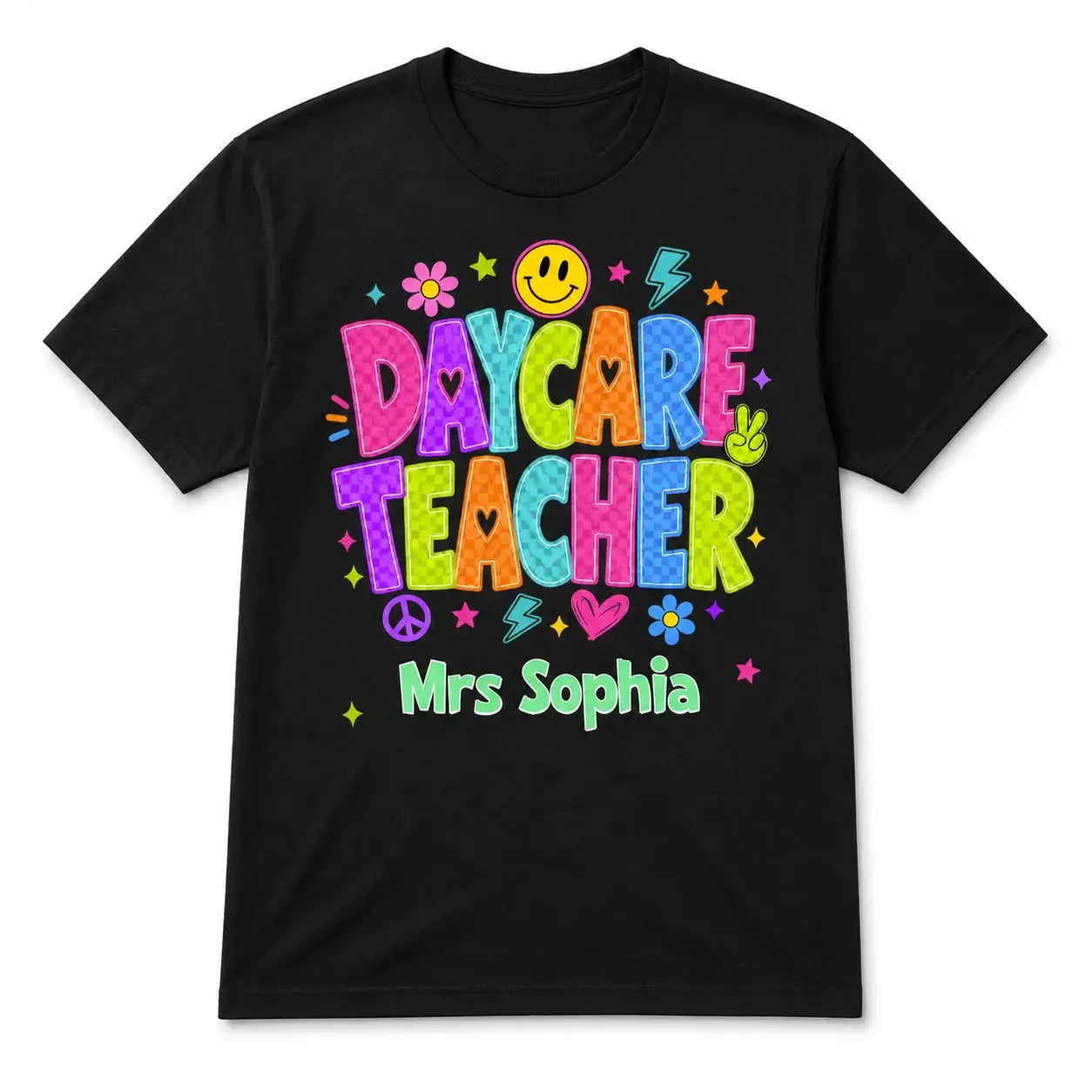 Custom Name on Kindergarten Shirt - Personalized Gift for Studen, Teacher Duconspace