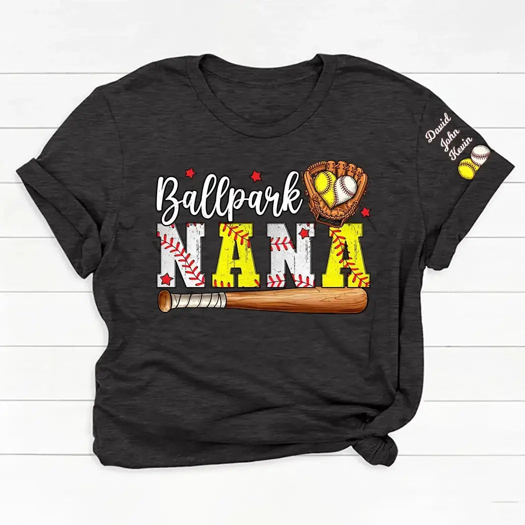 Custom Nana Softball Baseball Shirt - Personalized Gift for Grandma Duconspace