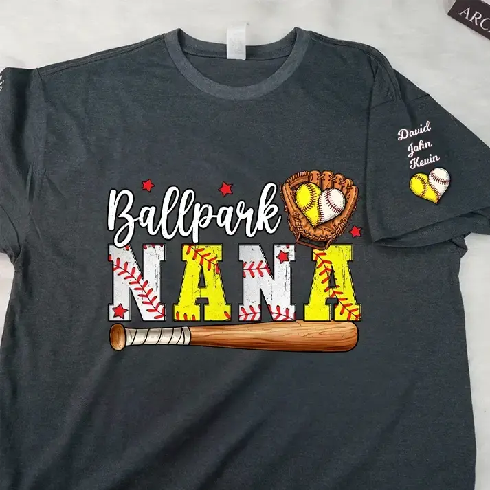 Custom Nana Softball Baseball Shirt - Personalized Gift for Grandma Duconspace